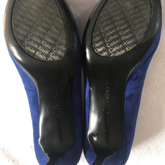 Blue Suede Heels - Picture 4 of 5
